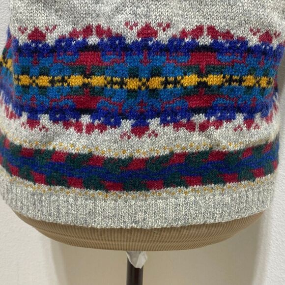 Woolrich 1960s Women's Vintage Aztec Wool Vest Size Small - Picture 8 of 11